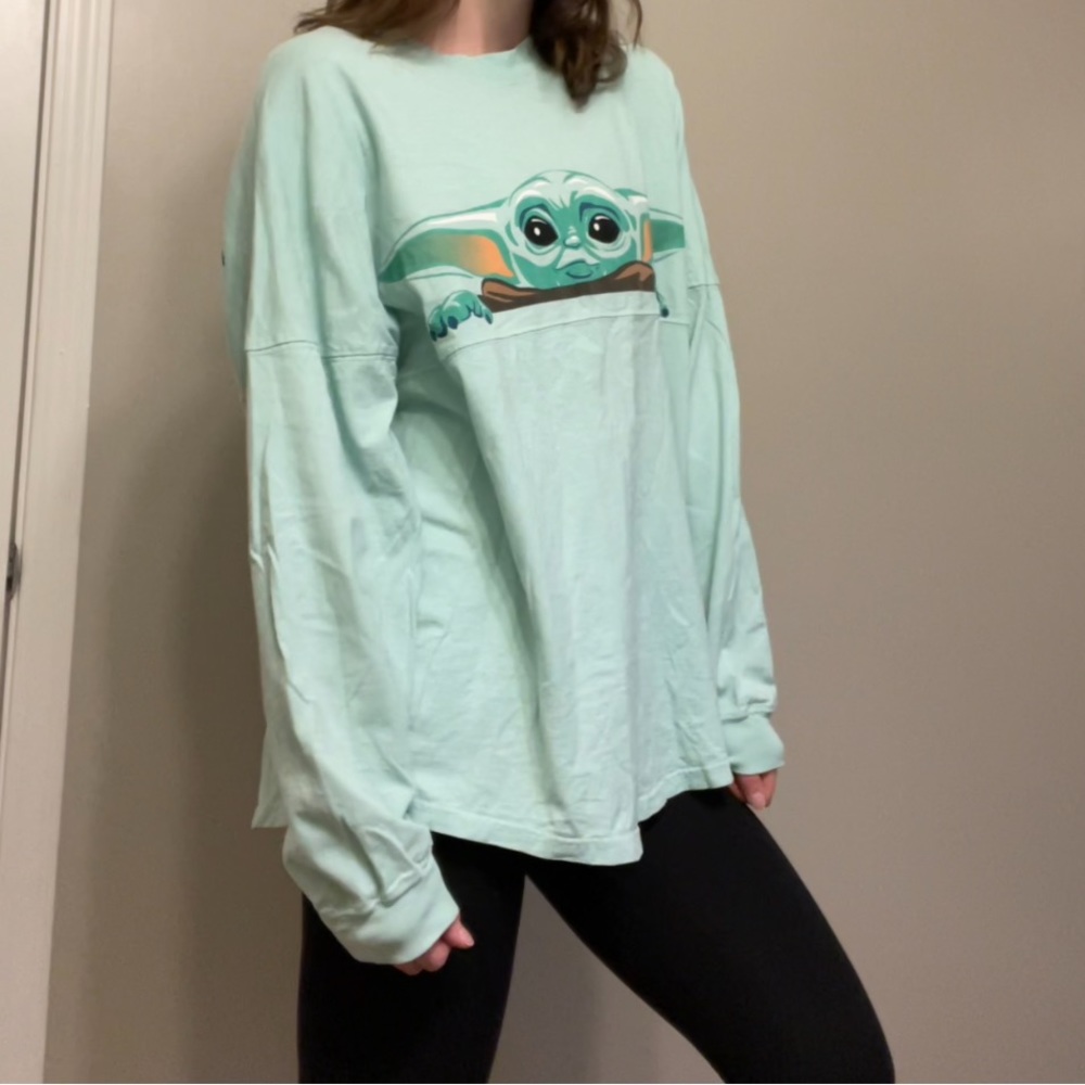 Disney Parks Mandalorian Baby Yoda Spirit Jersey